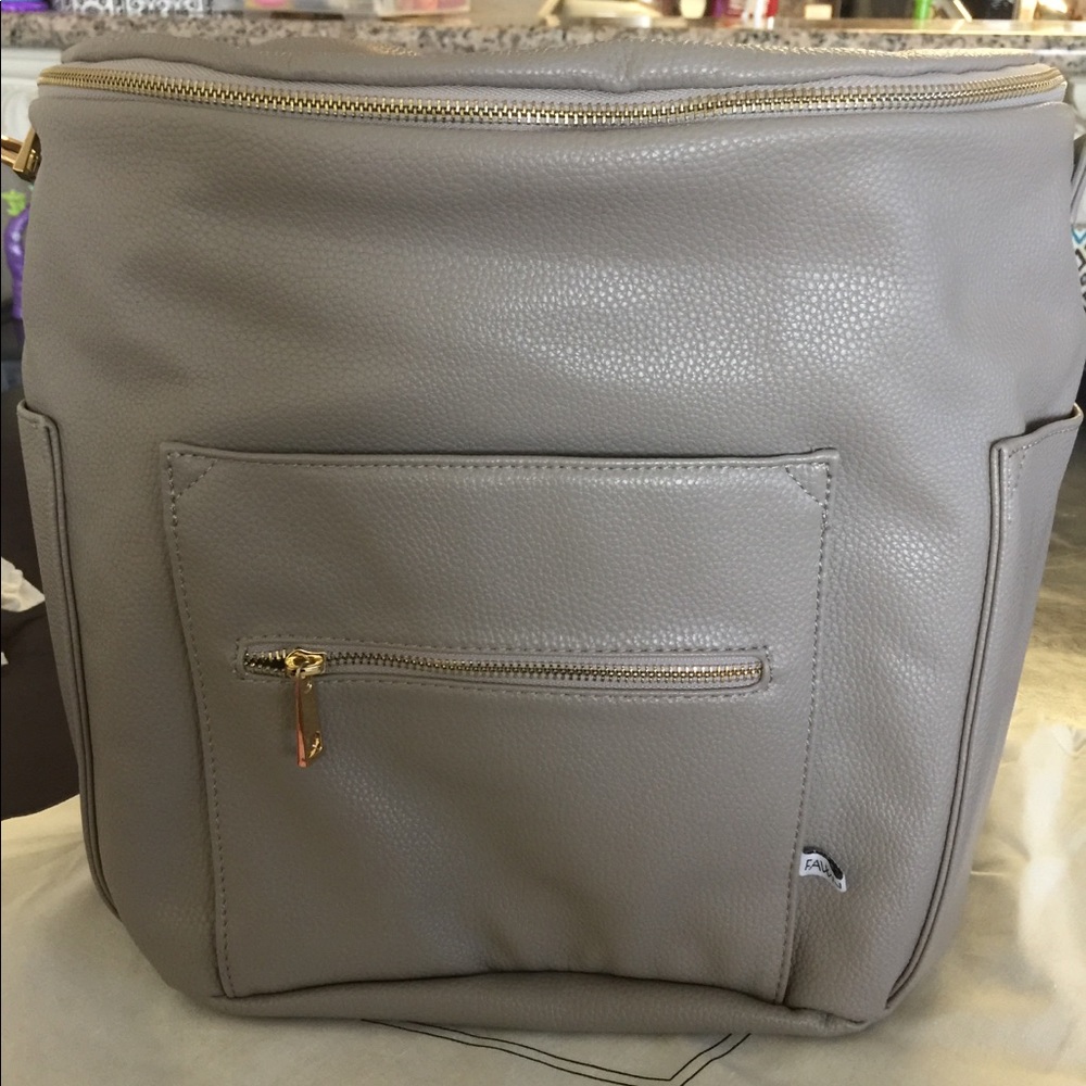PREOWN FAWN DESIGN DIAPER BACKPACK/CROSSBODY BAG